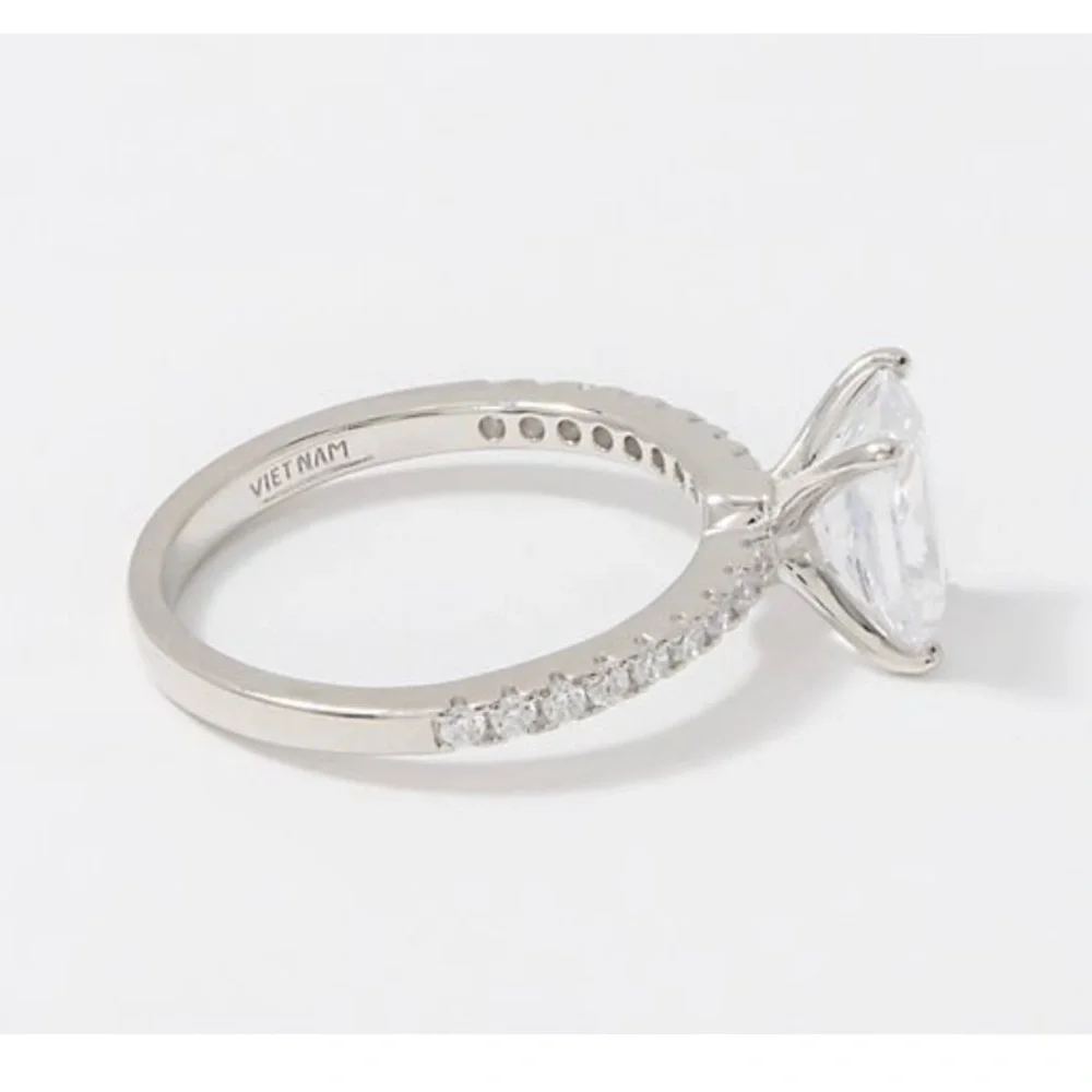 DIAMONIQUE ENGAGEMENT RING - Picture 3 of 5